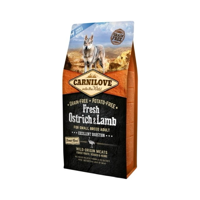 carnilove fresh ostrich and lamb