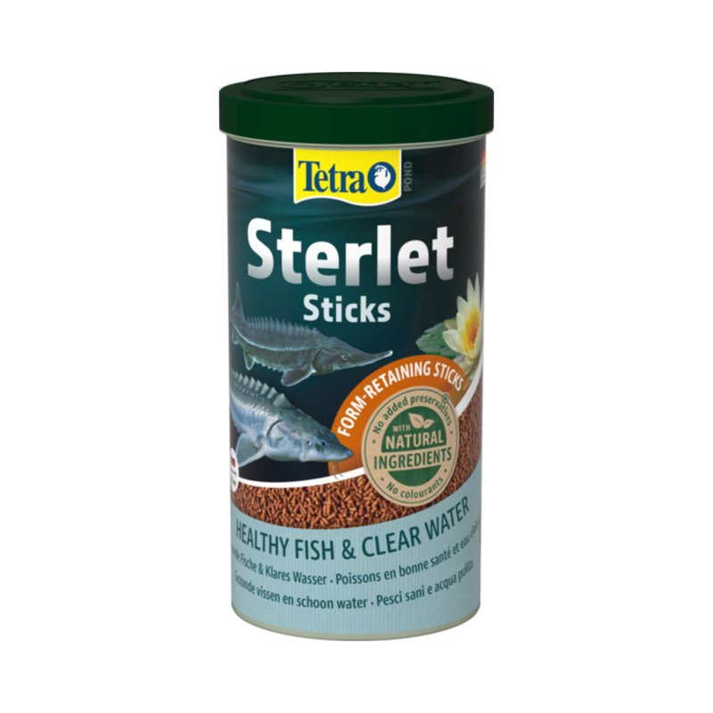 tetra pond sterlet sticks